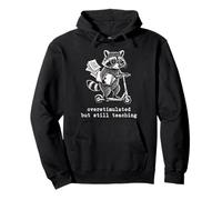 Funny Teacher Survival Overstimulated But Still Teaching Pullover Hoodie