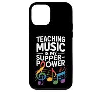 Funny Teaching Music Is My Super Power Saying Case for iPhone 12 mini