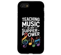 Funny Teaching Music Is My Super Power Saying Case for iPhone SE (2020) / 7/8