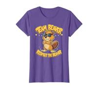 Funny Team Beaver Respect The Beaver T-Shirt