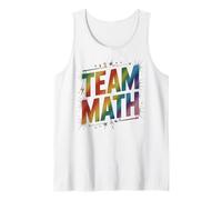 Funny Team Math Biology Camp Teach STEM Geek Tech Educator Tank Top