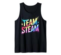 Funny Team STEAM Teacher Learn I Teach STEM Stud Technology Tank Top