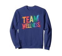 Funny TEAM WELLNESS PT Yoga Camp OT Fitness Personal Trainer Sweatshirt