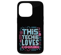 Funny Tech Geek Cooking Humor for Coders and Food Lovers Case for iPhone 13 Pro