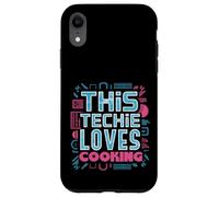 Funny Tech Geek Cooking Humor for Coders and Food Lovers Case for iPhone XR