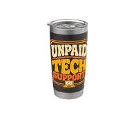Funny Tech Support Family Computer Repair Stainless Steel Insulated Tumbler