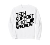 Funny Tech Support ID-10T Specialist Sweatshirt
