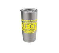 Funny Tech Support It Professionals Computer It Programmer Stainless Steel Insulated Tumbler