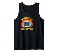 Funny Tech Support Saying Involtuntary Since 2017 Tank Top