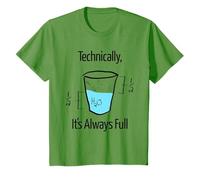 Funny Technically It's Always Full Fun Science Is Optimistic T-Shirt