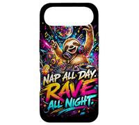 Funny Techno Music Sloth Animal DJ Party Festival Design Case for iPhone Air