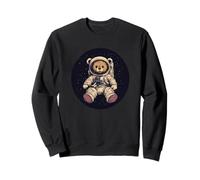 Funny Teddy Astronaut Ready for Liftoff Sweatshirt