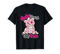 Funny Teddy Bear Smile Through The Pain T-Shirt