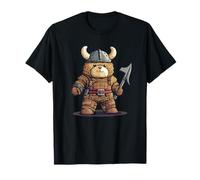 Funny Teddy Bear Viking for Epic Adventures T-Shirt