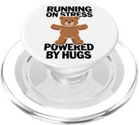 Funny Teddy Hug Me Bear Pressure Stress Reduction Cuddle PopSockets PopGrip for MagSafe