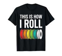 Funny Tee This is 3D Printing Spools 3D Printer Maker T-Shirt