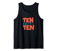 Funny Ten Out of Ten Speech Costume Tank Top