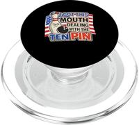 Funny Ten Pin Bowling Apparel For League Players 10 Pin Bowl PopSockets PopGrip for MagSafe