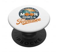Funny Tennessee Moon Shines, Florida Sun Shines TN Humor PopSockets Adhesive PopGrip