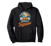 Funny Tennessee Moon Shines, Florida Sun Shines TN Humor Pullover Hoodie