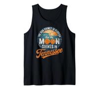 Funny Tennessee Moon Shines, Florida Sun Shines TN Humor Tank Top