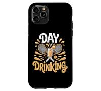 Funny Tennis Day Drinking Beer Lover Squad Case for iPhone 11 Pro