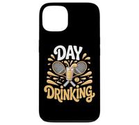 Funny Tennis Day Drinking Beer Lover Squad Case for iPhone 13