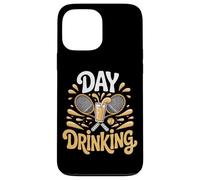 Funny Tennis Day Drinking Beer Lover Squad Case for iPhone 13 Pro Max