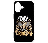 Funny Tennis Day Drinking Beer Lover Squad Case for iPhone 17