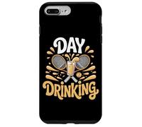 Funny Tennis Day Drinking Beer Lover Squad Case for iPhone 7 Plus/8 Plus