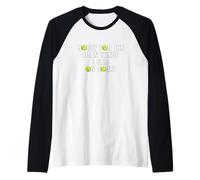 Funny Tennis Quote Sorry for The Mean Things I Said On Court Raglan Baseball Tee