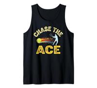 Funny Tennis Shirt Chase The Ace Tennis Player Tee Tank Top