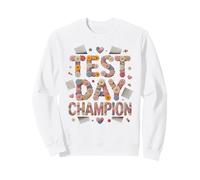 Funny TEST DAY CHAMPION Mode On History Science Warrior Sweatshirt