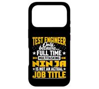 Funny Test Engineer Job Title Case for iPhone 17 Pro