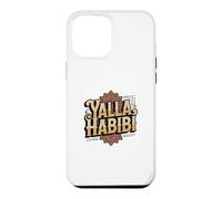 Funny Text Yalla Habibi Means Let's Go My Love Arabic Funny Case for iPhone 12 Pro Max