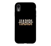 Funny Text Yalla Habibi Means Let's Go My Love Arabic Funny Case for iPhone XR