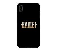 Funny Text Yalla Habibi Means Let's Go My Love Arabic Funny Case for iPhone XS Max