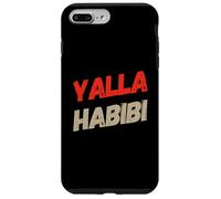 Funny Text Yalla Habibi Means Let's Go My Love Arabic habibi Case for iPhone 7 Plus/8 Plus