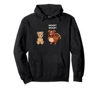 Funny Thanksgiving Cairn Terrier and Turkey Pullover Hoodie