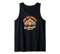 Funny Thanksgiving Day Gobble Gobble Fall Turkey Day Bird Tank Top