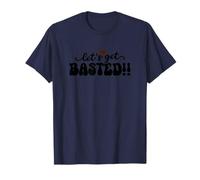 Funny Thanksgiving Fall Vibes Let's Get Basted T-Shirt