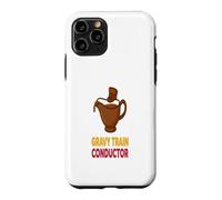 Funny Thanksgiving Gravy Train Conductor Humor Case for iPhone 11 Pro