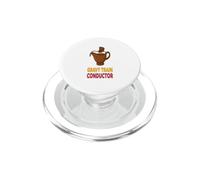 Funny Thanksgiving Gravy Train Conductor Humor PopSockets PopGrip for MagSafe