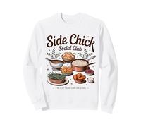 Funny Thanksgiving Side Chick Social Club Holiday Dinner Sweatshirt