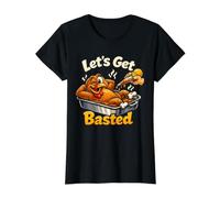 Funny Thanksgiving Turkey Basting Humor Holiday Dinner Chef Value Graphic T-Shirt