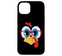 Funny Thanksgiving Turkey Boy Face Sunglasses Blue Eyes Case for iPhone 13