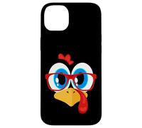 Funny Thanksgiving Turkey Boy Face Sunglasses Blue Eyes Case for iPhone 14 Plus
