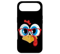 Funny Thanksgiving Turkey Boy Face Sunglasses Blue Eyes Case for iPhone Air