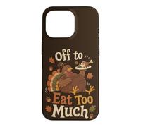 Funny Thanksgiving Turkey Dinner Fall Feast Case for iPhone 16 Pro