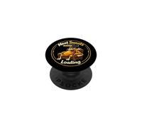 Funny Thanksgiving Turkey Meat Sweats Loading Holiday Feast PopSockets Adhesive PopGrip